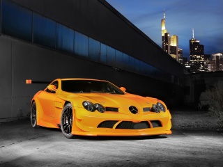 Screenshot №1 pro téma Mercedes-Benz SLR McLaren 722 Edition 320x240