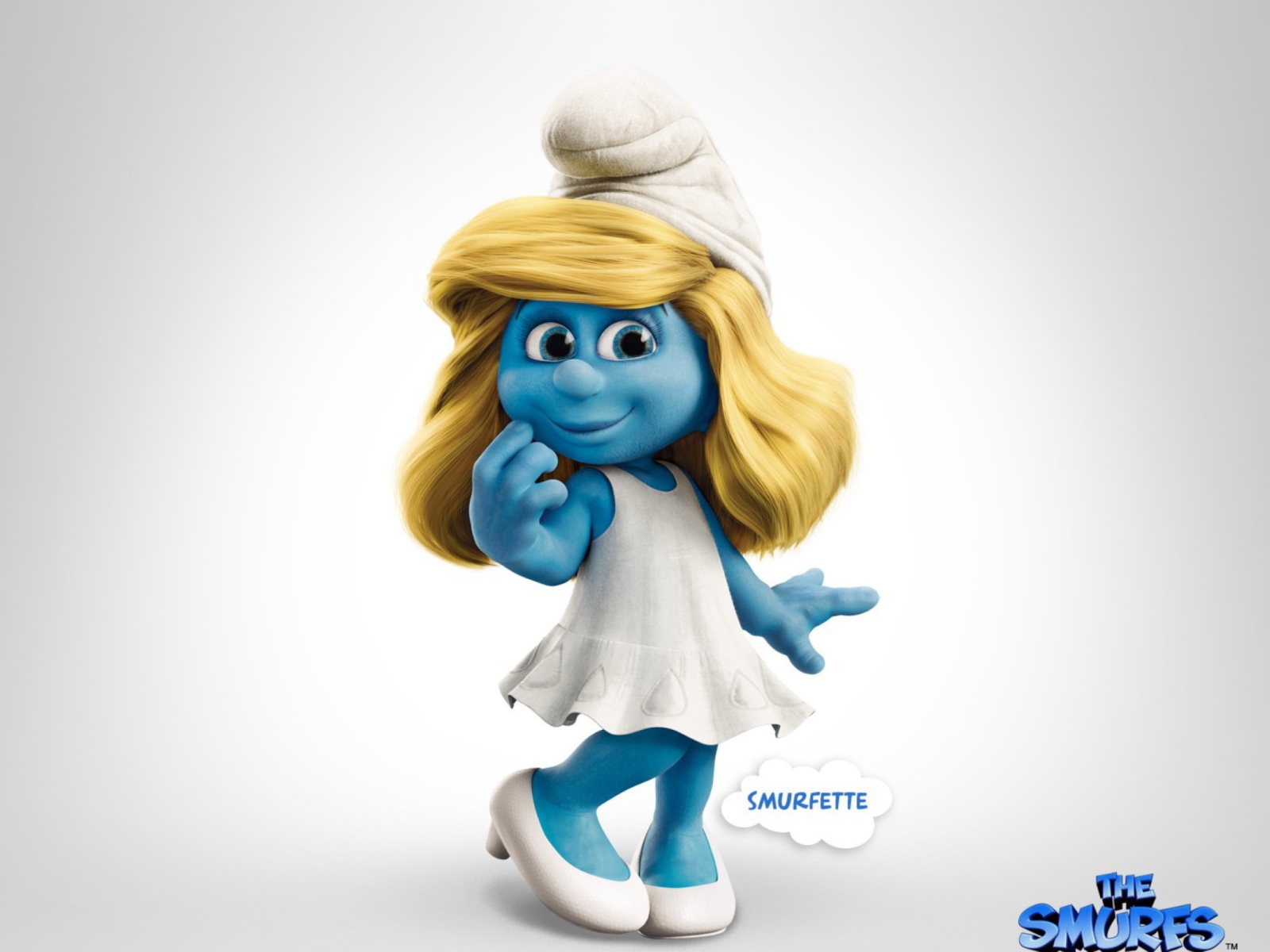 Fondo de pantalla Smurfette 1600x1200