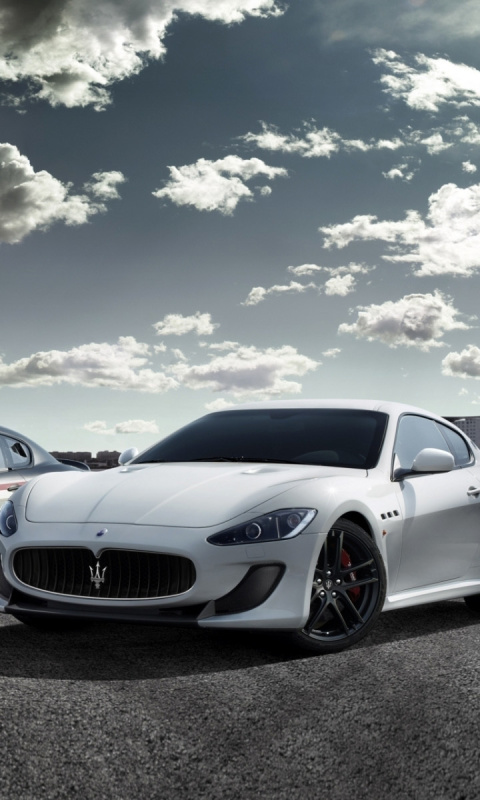 Обои Maserati Cars 480x800