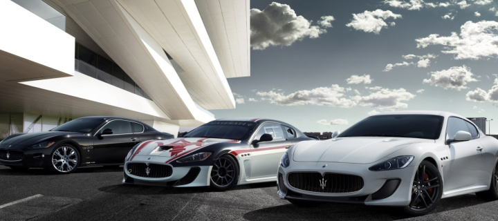 Fondo de pantalla Maserati Cars 720x320