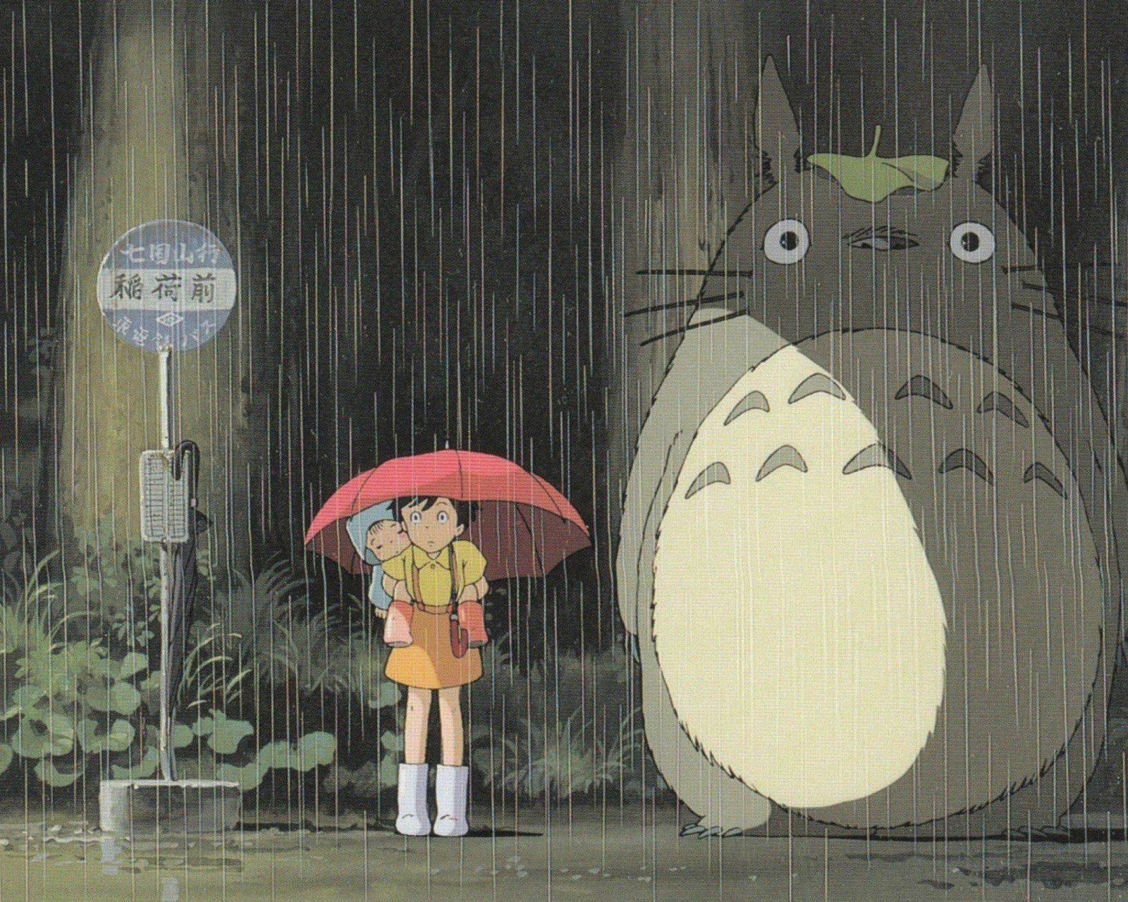 Screenshot №1 pro téma My Neighbor Totoro Japanese animated fantasy film 1600x1280
