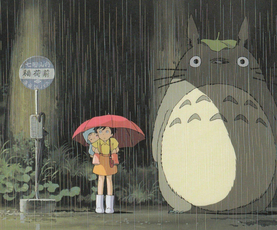 Screenshot №1 pro téma My Neighbor Totoro Japanese animated fantasy film 960x800