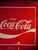 Fondo de pantalla Enjoy Coca-Cola 132x176