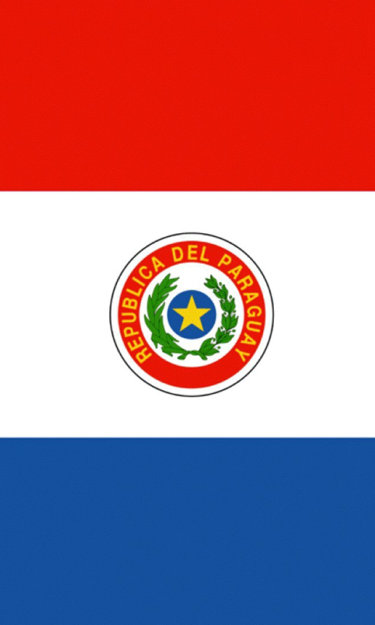 Paraguay Flag screenshot #1 768x1280