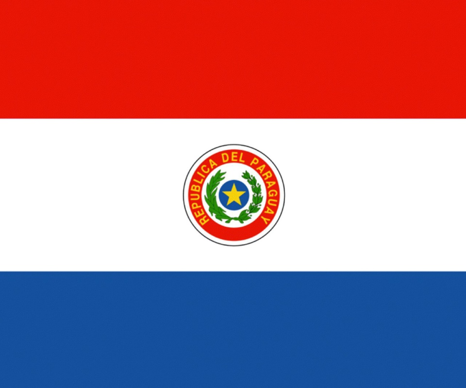 Das Paraguay Flag Wallpaper 960x800