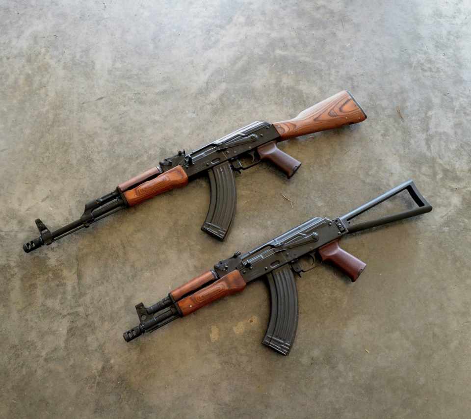 AK 74 Kalashnikov Assault Rifle wallpaper 960x854