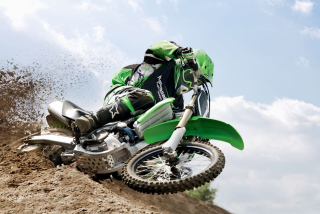 Kawasaki Motocross - Obrázkek zdarma pro Fullscreen Desktop 1280x960