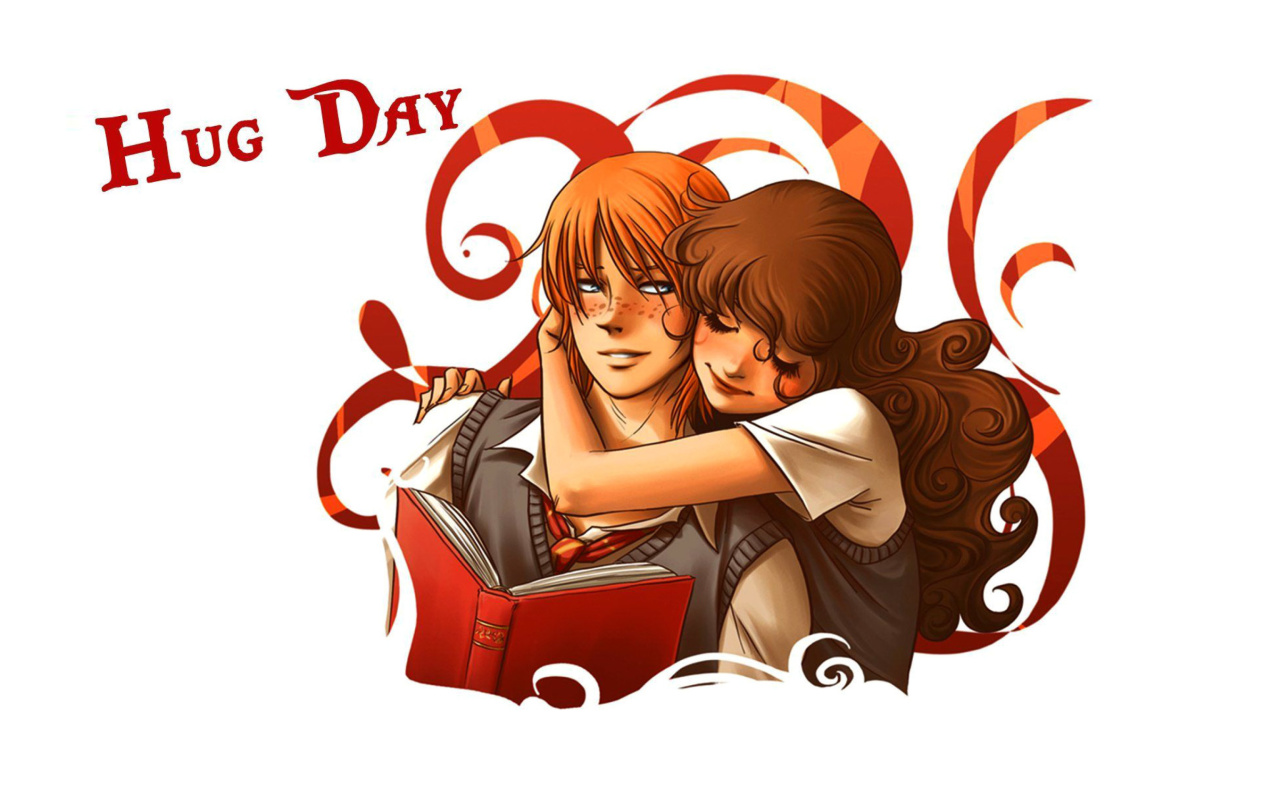 Обои National Hugging Day 1280x800