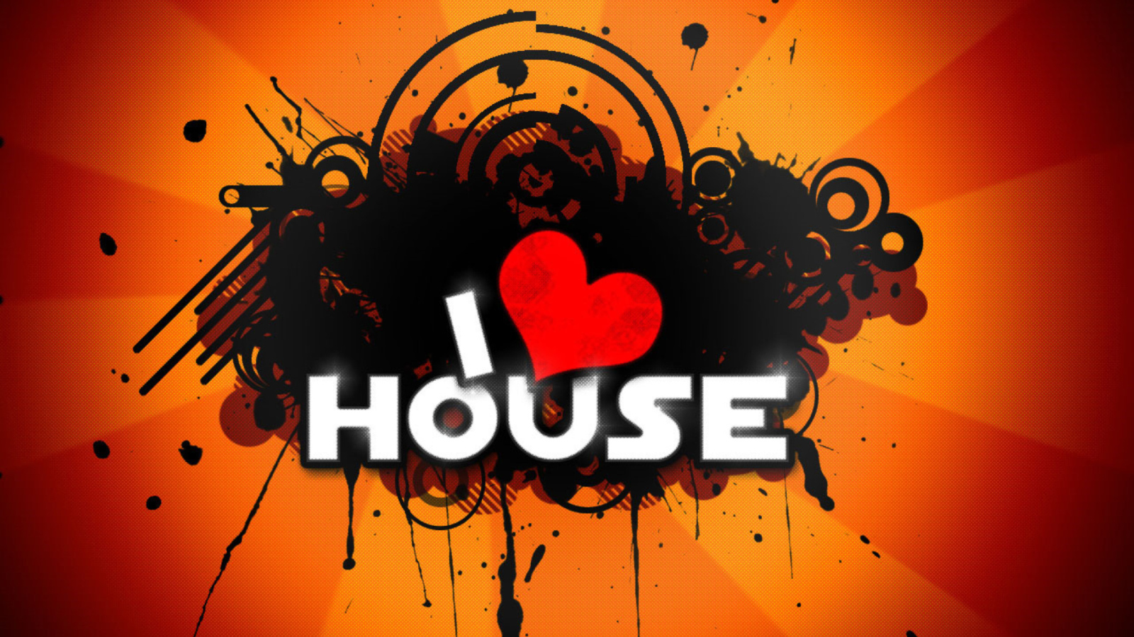 Screenshot №1 pro téma I Love House Music 1600x900