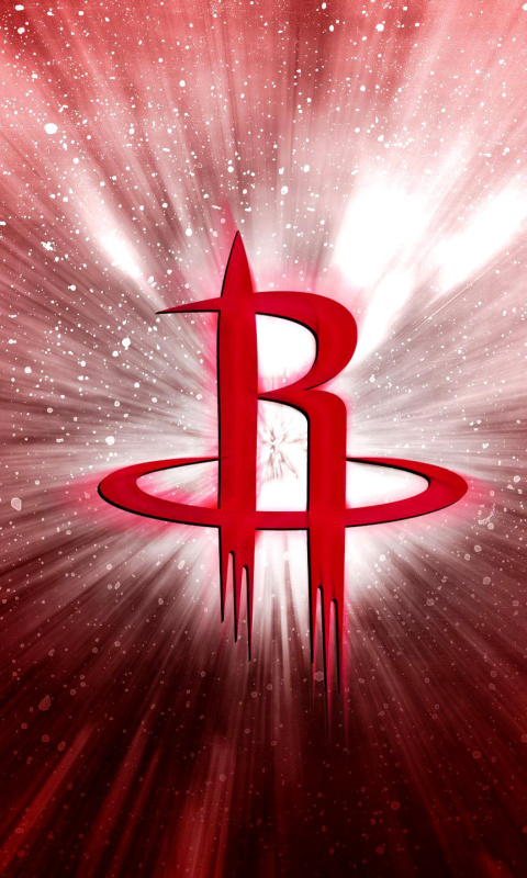 Fondo de pantalla Houston Rockets NBA Team 480x800