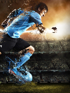 Screenshot №1 pro téma Lionel Messi 240x320