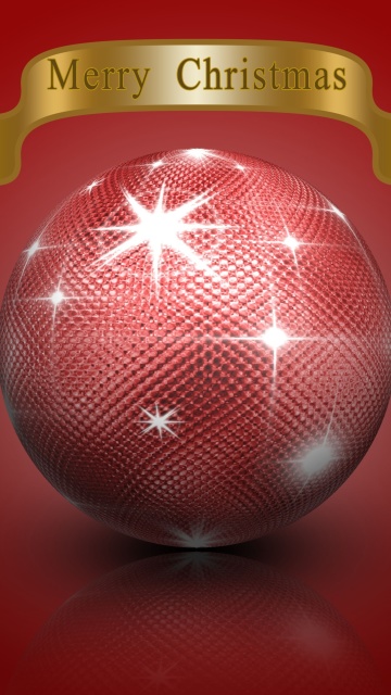 Screenshot №1 pro téma 2018 New Year Red Background 360x640
