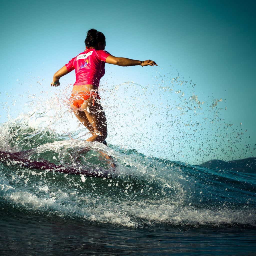 Sfondi Colorful Surfing 1024x1024