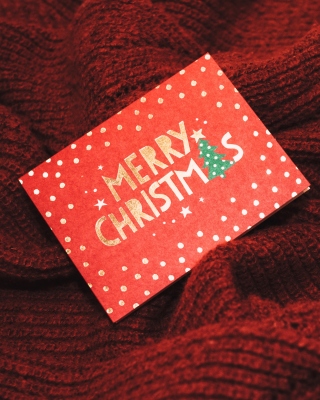 Christmas Postcard and Gift - Obrázkek zdarma pro 320x480
