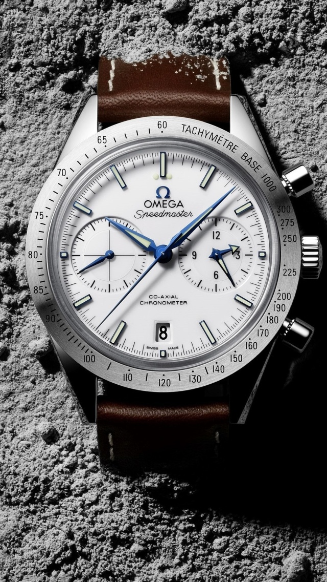 Das Speedmaster 57 Omega Watches Wallpaper 640x1136