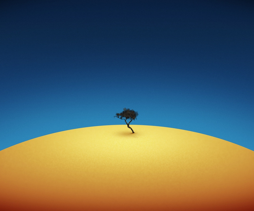 Screenshot №1 pro téma Lonely Tree 960x800