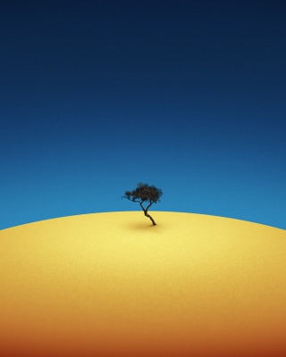 Lonely Tree - Obrázkek zdarma pro 128x160