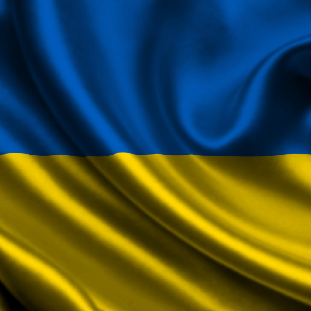 Обои Ukraine Flag 1024x1024