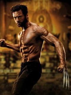 Sfondi The Wolverine 2013 Movie 240x320
