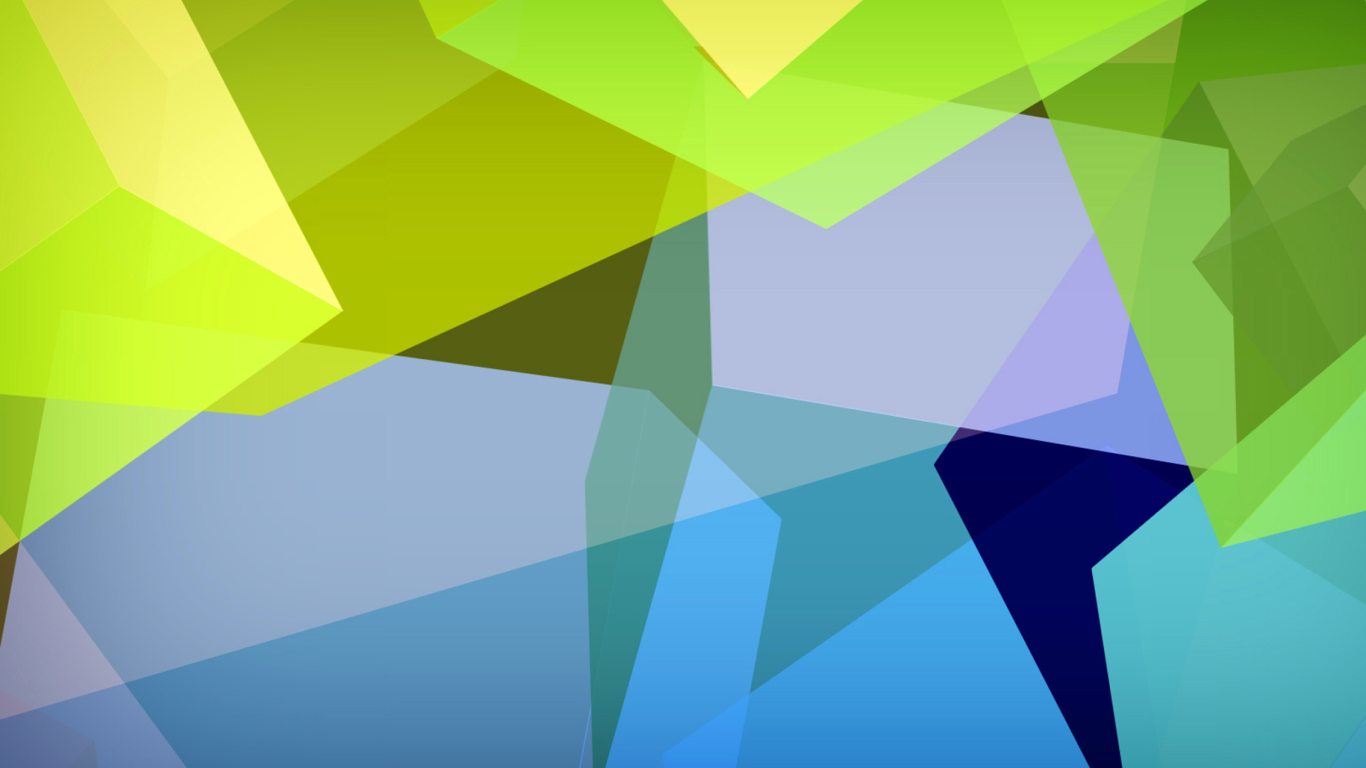 Screenshot №1 pro téma Light Geometric Shapes 1920x1080