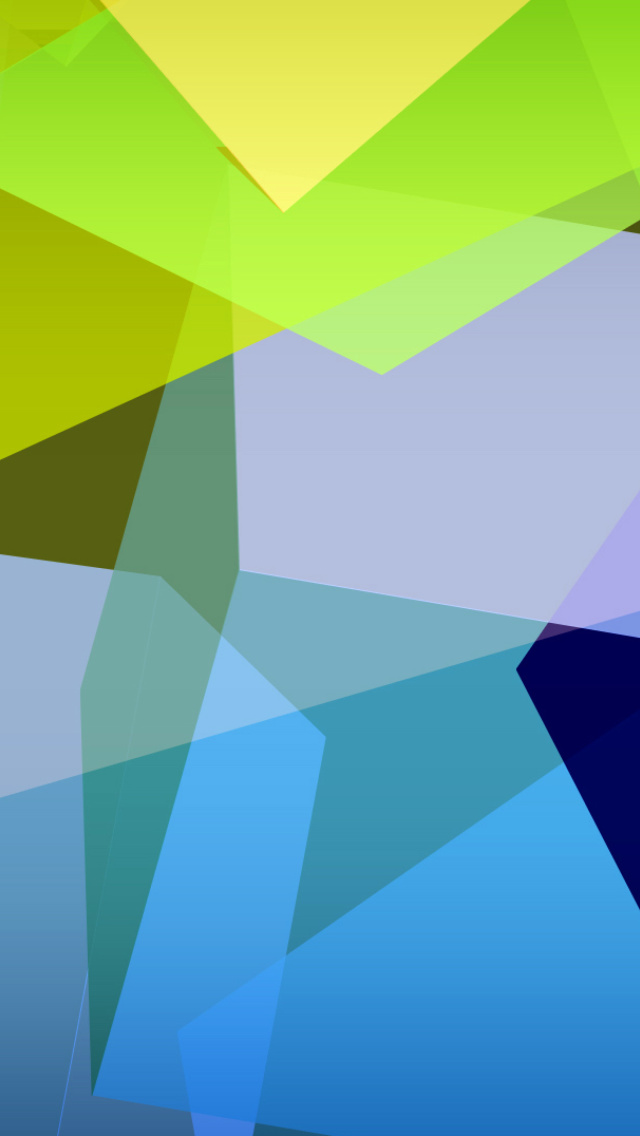 Das Light Geometric Shapes Wallpaper 640x1136