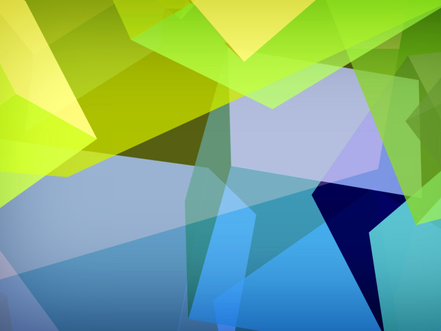 Light Geometric Shapes wallpaper 640x480