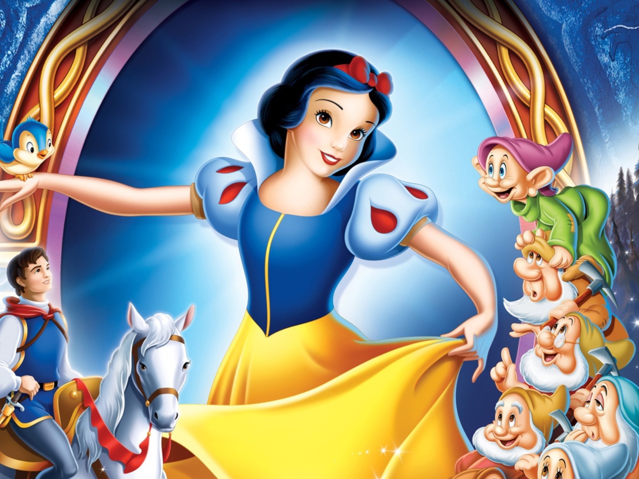 Das Disney Snow White Wallpaper 1280x960