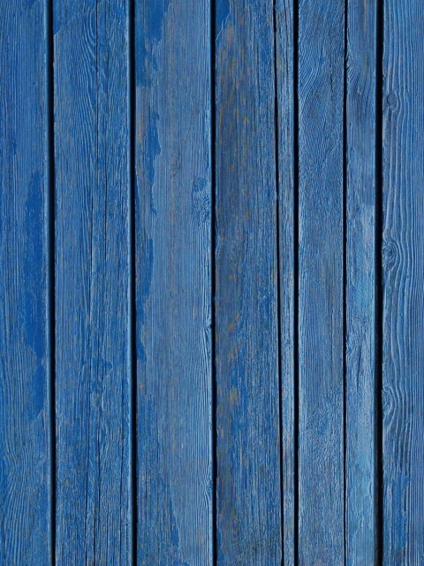Обои Blue wood background 480x640