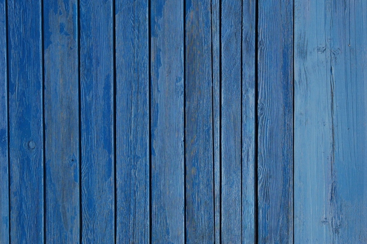Обои Blue wood background