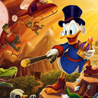 DuckTales, Scrooge McDuck papel de parede para celular para iPad mini 2