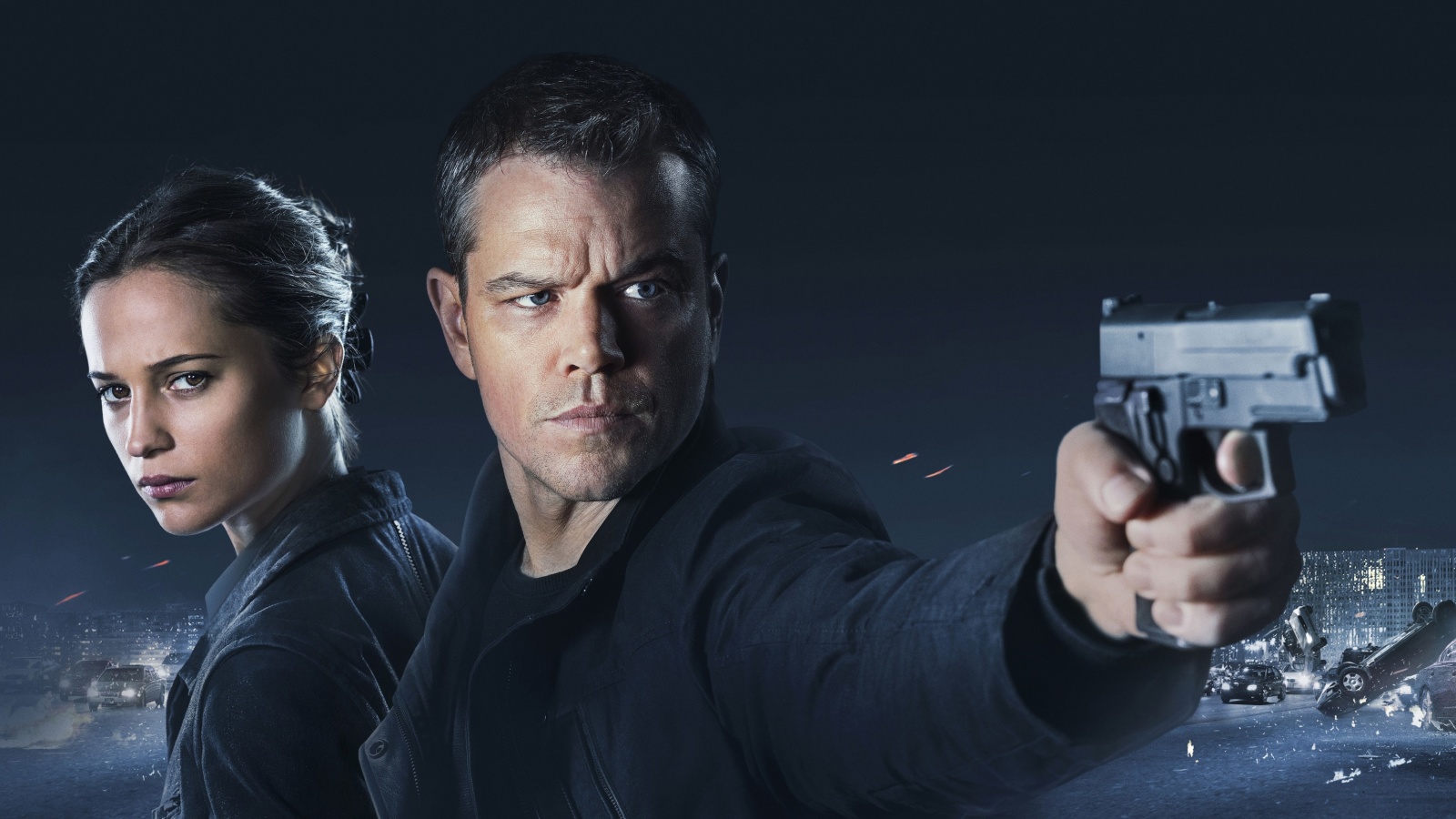 Обои Jason Bourne 1600x900