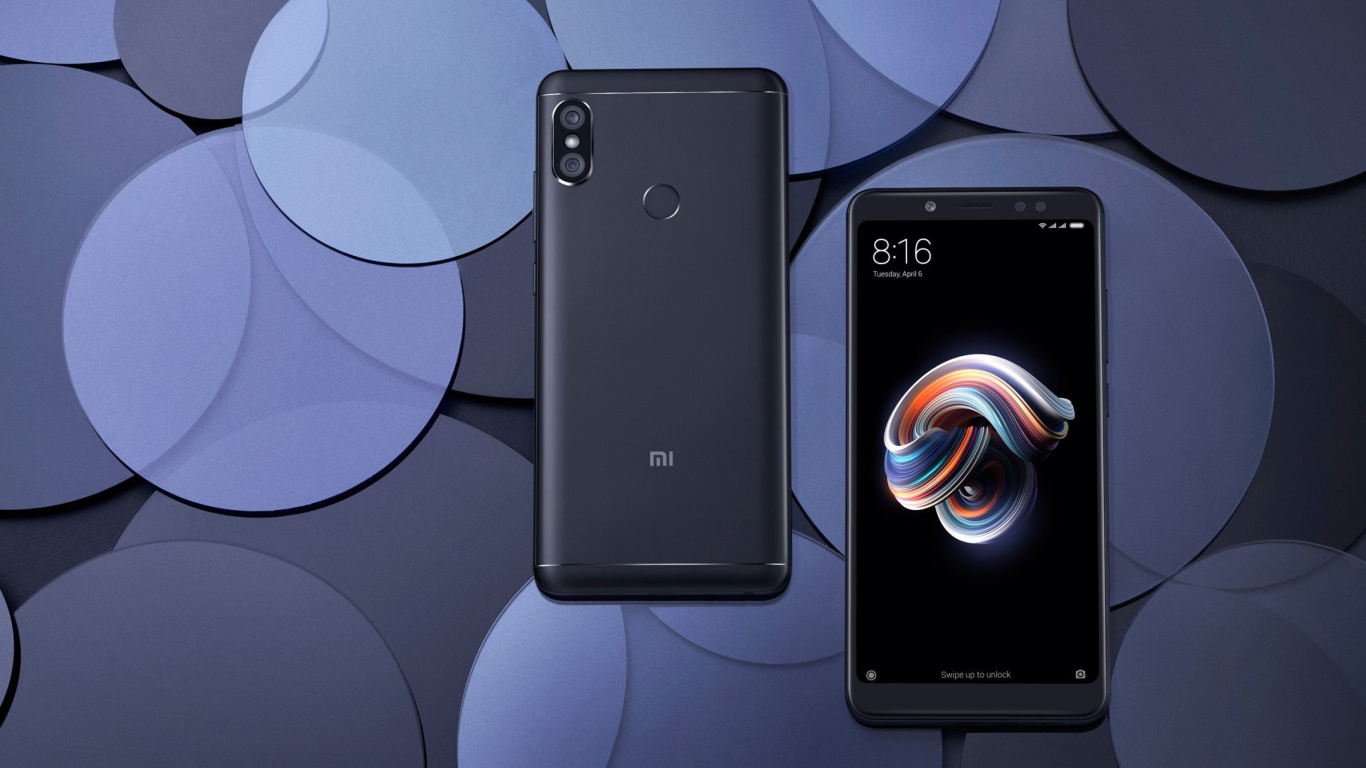 Das Xiaomi Redmi Note 5 Wallpaper 1366x768