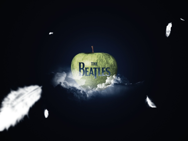 Fondo de pantalla The Beatles Apple 640x480