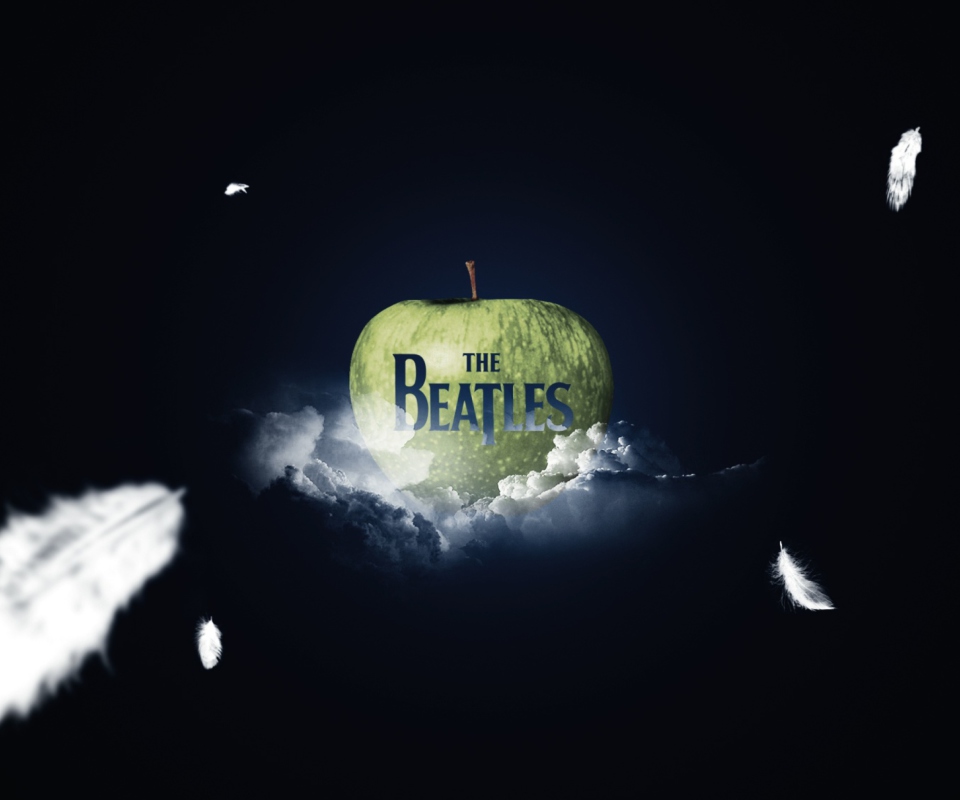 Fondo de pantalla The Beatles Apple 960x800