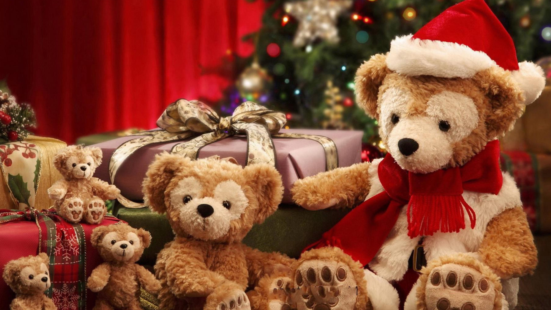 Christmas Teddy Bears screenshot #1 1920x1080