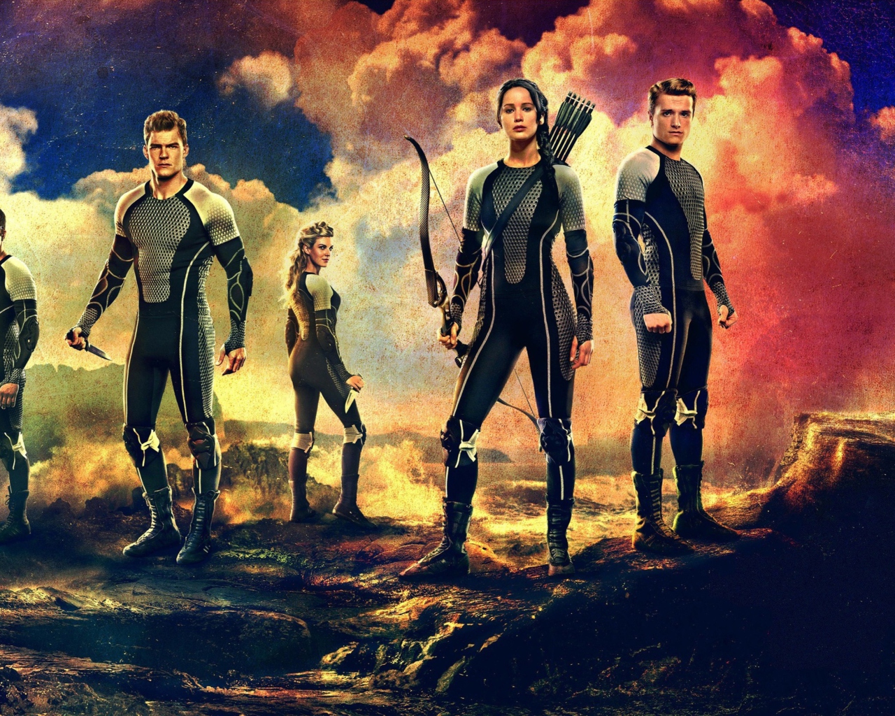 2013 The Hunger Games Catching Fire wallpaper 1280x1024