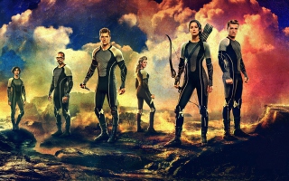 2013 The Hunger Games Catching Fire - Obrázkek zdarma pro Sony Xperia Z2 Tablet