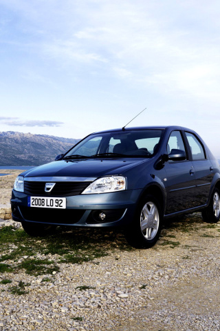 Fondo de pantalla Dacia Logan 320x480