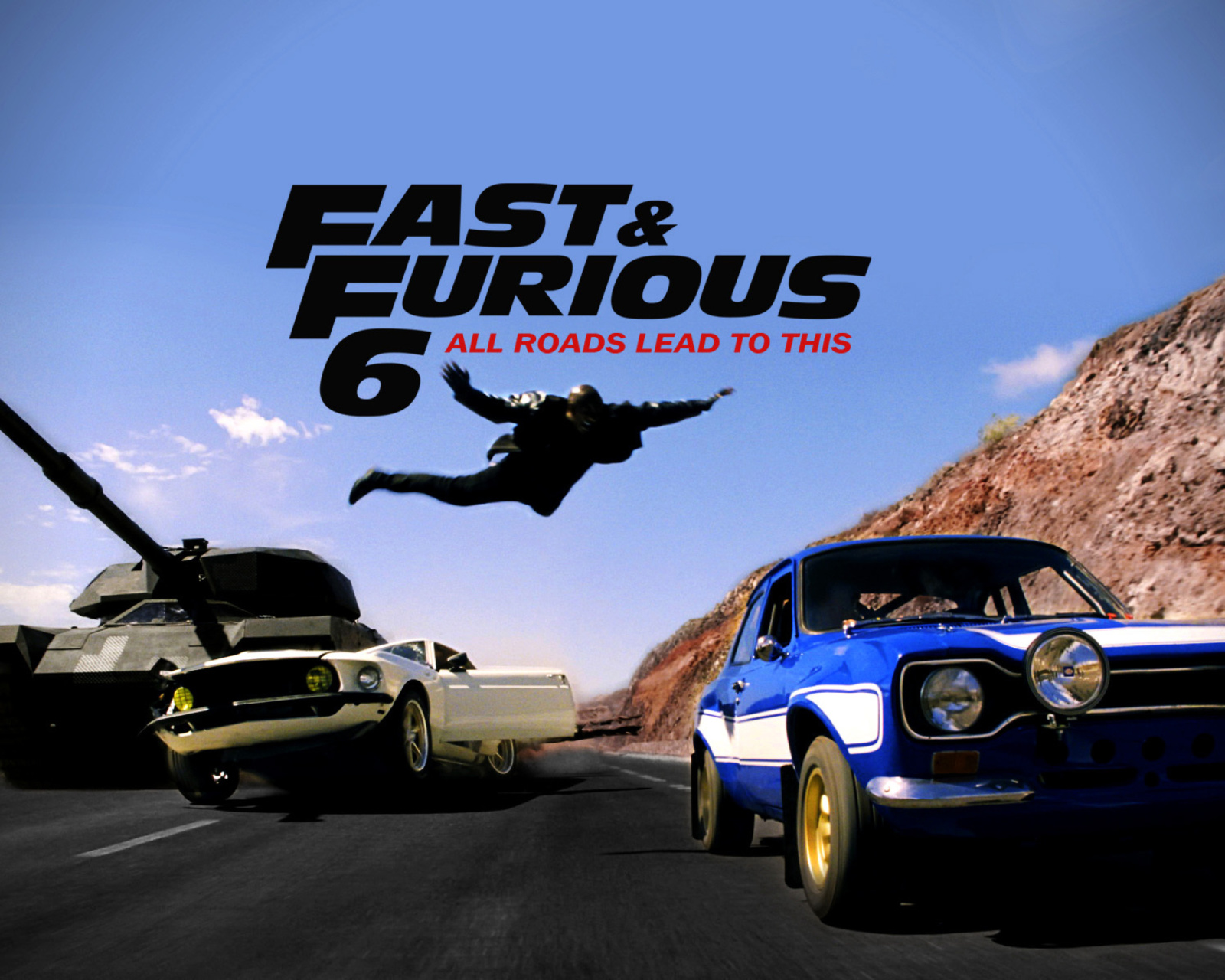 Обои Fast and furious 6 Trailer 1600x1280