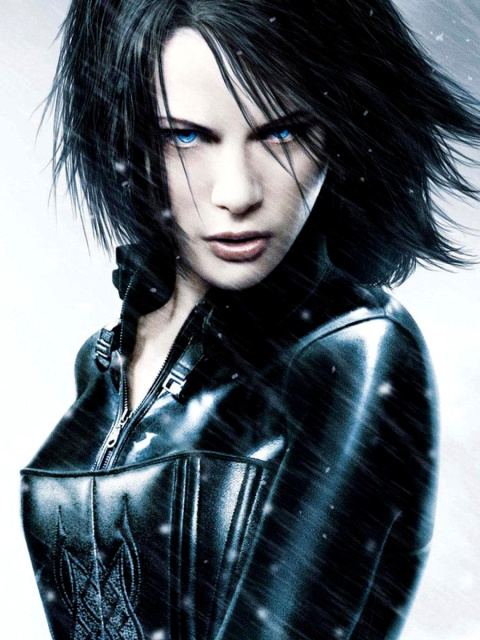 Sfondi Underworld Evolution with Kate Beckinsale 480x640