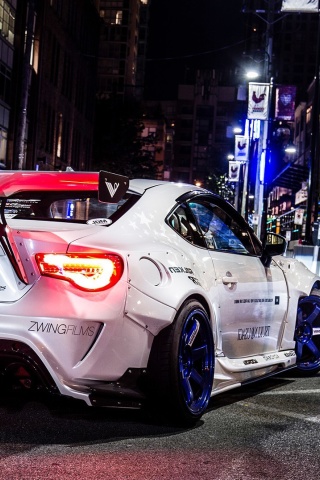 Das Toyota 86 Scion FR S Wallpaper 320x480