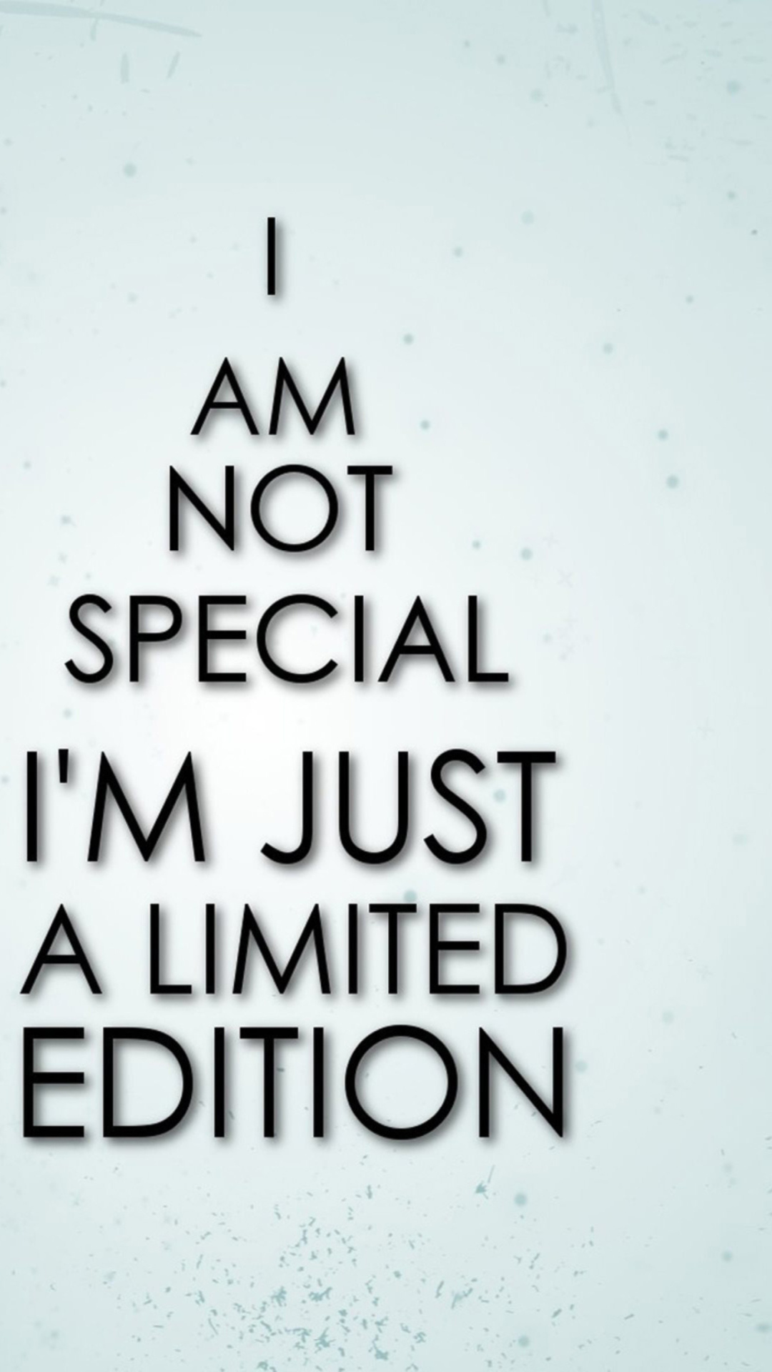 I Am Limited Edition wallpaper 1080x1920