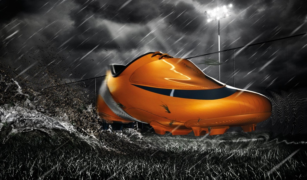 Nike Orange Mercurial Vapor screenshot #1 1024x600