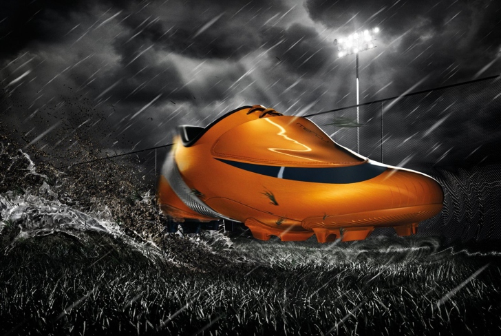 Nike Orange Mercurial Vapor wallpaper