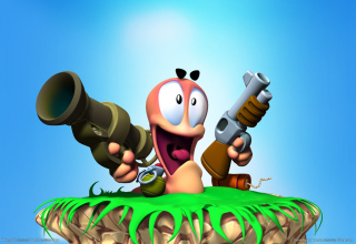 Worms Games - Obrázkek zdarma pro Widescreen Desktop PC 1600x900