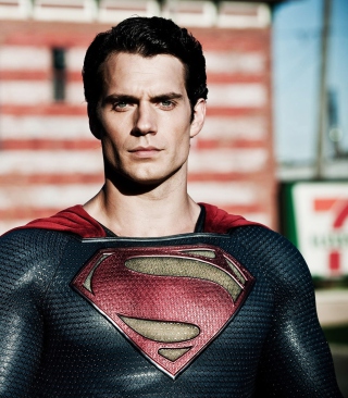 Henry Cavill In Man Of Steel - Obrázkek zdarma pro Nokia X3-02