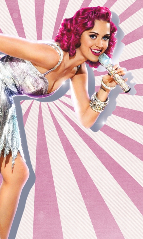 Screenshot №1 pro téma Katy Perry Pin Up Style 480x800