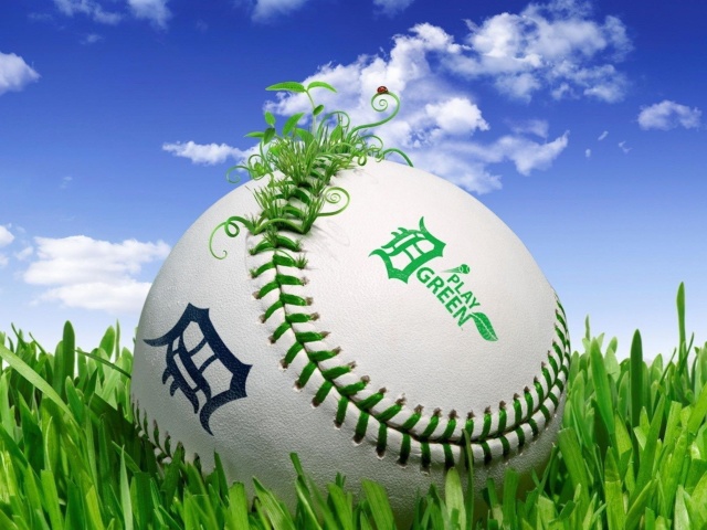 Обои Los Angeles Dodgers Baseball Team 640x480