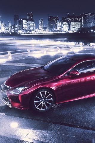 Screenshot №1 pro téma Lexus RC 320x480