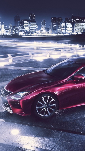 Fondo de pantalla Lexus RC 360x640